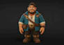 do custom 3d stylized cartoon model for animation and rigging in blender